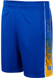 Colosseum Pitt Panthers Mens Blue Lazarus Shorts