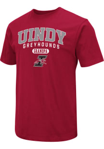 Colosseum Indianapolis Greyhounds Cardinal Grandpa Pill Short Sleeve T Shirt