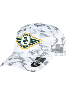 Colosseum Baylor Bears OHT Steeler Snap Adjustable Hat - White