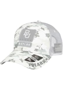 Colosseum Baylor Bears OHT American Hero Trucker Adjustable Hat - White
