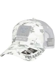 Colosseum Missouri State Bears OHT American Hero Trucker Adjustable Hat - White