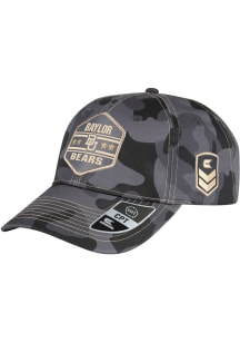 Colosseum Baylor Bears OHT Deep Six Structured Adjustable Hat - Charcoal