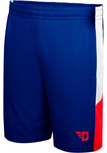 Colosseum Dayton Flyers Mens Navy Blue Very Thorough Shorts