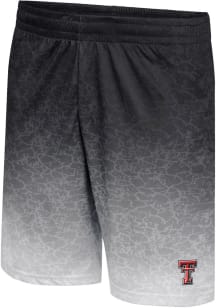 Colosseum Texas Tech Red Raiders Mens Black Walter Shorts