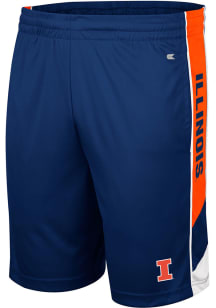 Colosseum Illinois Fighting Illini Youth Navy Blue Pool Shorts