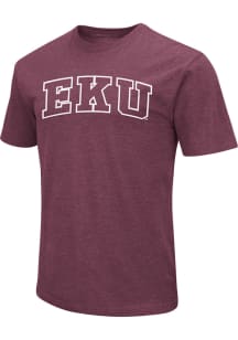 Colosseum Eastern Kentucky Colonels Maroon Playbook Short Sleeve T Shirt