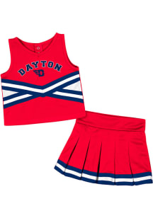 Colosseum Dayton Flyers Toddler Girls Red Carousel Sets Cheer