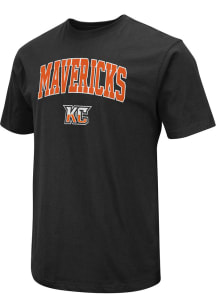 Colosseum Kansas City Mavericks Black Field Short Sleeve T Shirt