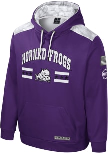 Colosseum TCU Horned Frogs Mens Purple OHT Cyclone Hood