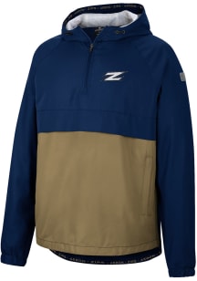 Colosseum Akron Zips Mens Navy Blue Man To Beat Anorak Light Weight Jacket