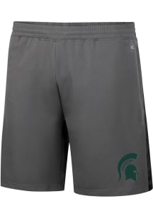 Colosseum Michigan State Spartans Mens Grey Smails Woven Shorts
