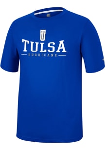 Colosseum Tulsa Golden Hurricane Royal Blue McFiddish Short Sleeve T Shirt