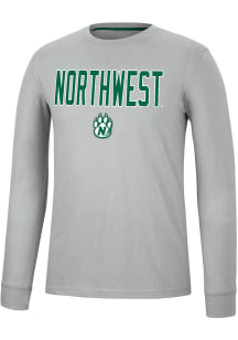 Colosseum Northwest Missouri State Bearcats Grey Spackler Long Sleeve T Shirt