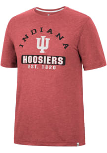 Colosseum Indiana Hoosiers Crimson Zen Philospher Short Sleeve T Shirt