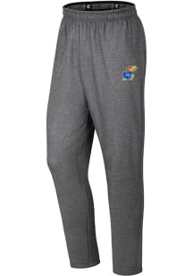 Colosseum Kansas Jayhawks Mens Charcoal Travis Pants
