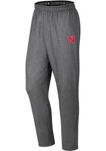 Colosseum Nebraska Cornhuskers Mens Charcoal Travis Pants