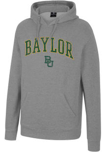 Colosseum Baylor Bears Mens Grey Allen Long Sleeve Hoodie