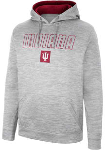 Colosseum Indiana Hoosiers Mens Grey Mac Hood