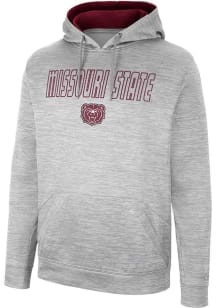 Colosseum Missouri State Bears Mens Grey Mac Hood