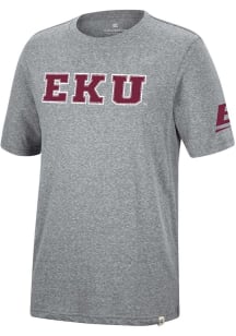 Colosseum Eastern Kentucky Colonels Grey Crosby Short Sleeve Fashion T Shirt
