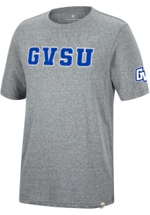 Colosseum Grand Valley State Lakers Grey Crosby Short Sleeve Fashion T Shirt