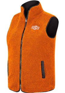 Colosseum Oklahoma State Cowboys Womens Black Co-Assistant Reversible Vest