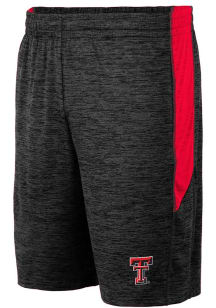 Colosseum Texas Tech Red Raiders Mens Black Curry Shorts
