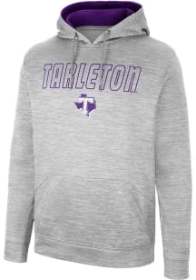 Colosseum Tarleton State Texans Mens Grey Mac Hood