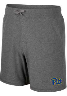 Colosseum Pitt Panthers Mens Grey Skynet Shorts