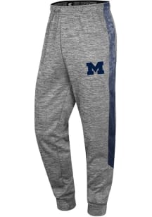 Colosseum Michigan Wolverines Mens Grey The Machine Pants
