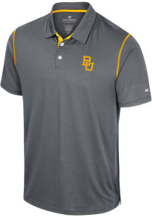 Colosseum Baylor Bears Mens Navy Blue Cameron Short Sleeve Polo
