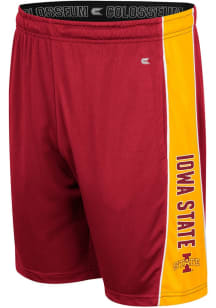 Colosseum Iowa State Cyclones Mens Cardinal Sanest Choice Shorts