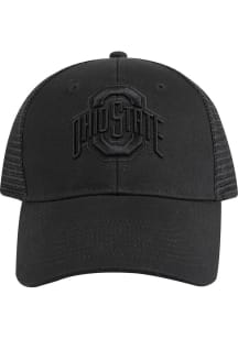Colosseum Ohio State Buckeyes For The Win Snap Back Trucker Adjustable Hat - Black