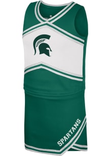 Colosseum Michigan State Spartans Girls Green Time for Recess Design Set Cheer