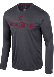 Colosseum Eastern Kentucky Colonels Black Gradey Long Sleeve T-Shirt