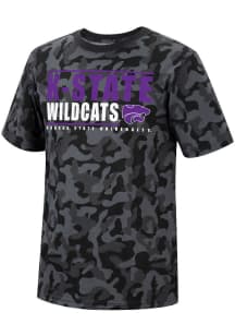 Colosseum K-State Wildcats Green Flat Name Mascot Playbook Short Sleeve T Shirt