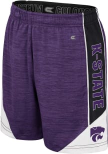 Colosseum K-State Wildcats Youth Purple Rylos Shorts