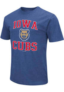 Colosseum Iowa Cubs Blue Playbook Design Short Sleeve T Shirt