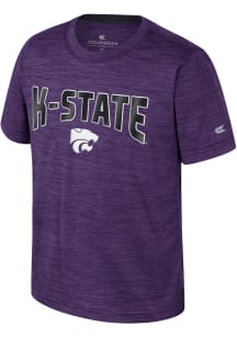 Colosseum K-State Wildcats Toddler Purple Rylos Short Sleeve T-Shirt
