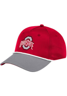 Colosseum Ohio State Buckeyes Mainframe Cap Adjustable Hat - Red