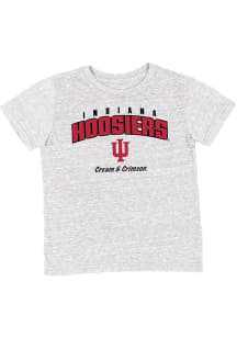 Colosseum Indiana Hoosiers Toddler White SMU- CARRY OVER Short Sleeve T-Shirt