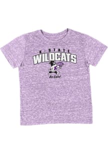 Colosseum K-State Wildcats Toddler Lavender SMU- CARRY OVER Short Sleeve T-Shirt