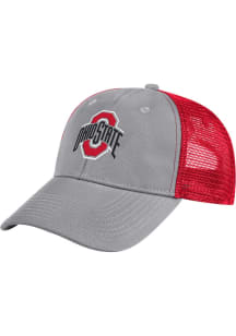 Colosseum Ohio State Buckeyes Trucker Adjustable Hat - Red