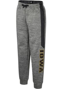 Colosseum Iowa Hawkeyes Youth Grey Rylos Track Pants