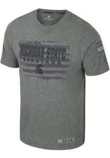 Colosseum Michigan State Spartans Grey OHT Booyah Short Sleeve T Shirt