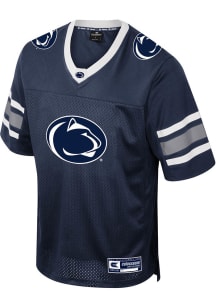Colosseum Penn State Nittany Lions Youth Navy Blue Field Time Football Jersey