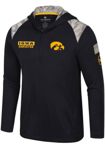 Colosseum Iowa Hawkeyes Mens Black OHT MOS Hood