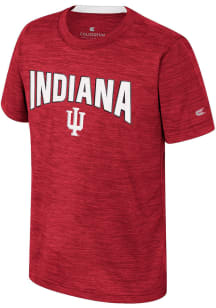 Colosseum Indiana Hoosiers Youth Cardinal Rylos Short Sleeve T-Shirt