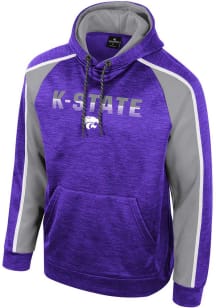 Colosseum K-State Wildcats Mens Purple Brint Hood