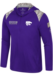 Colosseum K-State Wildcats Mens Purple OHT MOS Hood